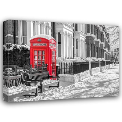 Hokku Designs Frank, Assaf, reproduction d'art sur toile tendue sous le titre Maida Vale in London
