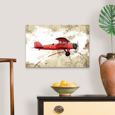 " Biplane 3 " Graphic Art Print