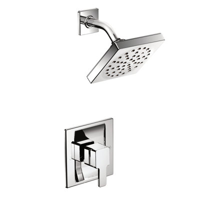 Ensemble de garniture de douche à 90 degrés Posi-Temp moderne seulement, valve requise