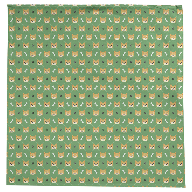 Nappe shiba shiba Avicia, Vert
