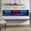 Eul 17 Stories Black Electric Fireplace-1098635545