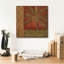 «Golden Palm I» par NBL Studio, art mural en verre acrylique-1214988542
