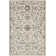 Margarida Grey Floral Ornamental Area Rug
