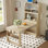 Foldable Dining Table with Buffet