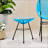 Nusa Rattan Side Table With Tempered Glass Top, Perfect For Modern And Durable Outdoor Use.