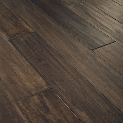 Parquet massif en bois de teck blanc de 5 po Cordova Collection