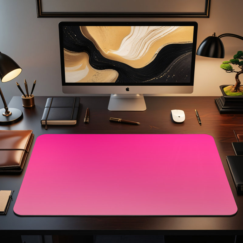 Polyester Desk Pad, 14.4x12.1