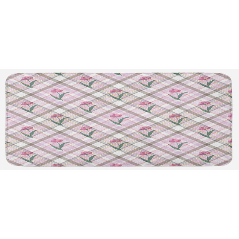 Tapis de cuisine Diagonal Striped Design
