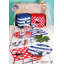 Excelsa picnic/lunch cooler bag Popeye polyester 10 lt blue