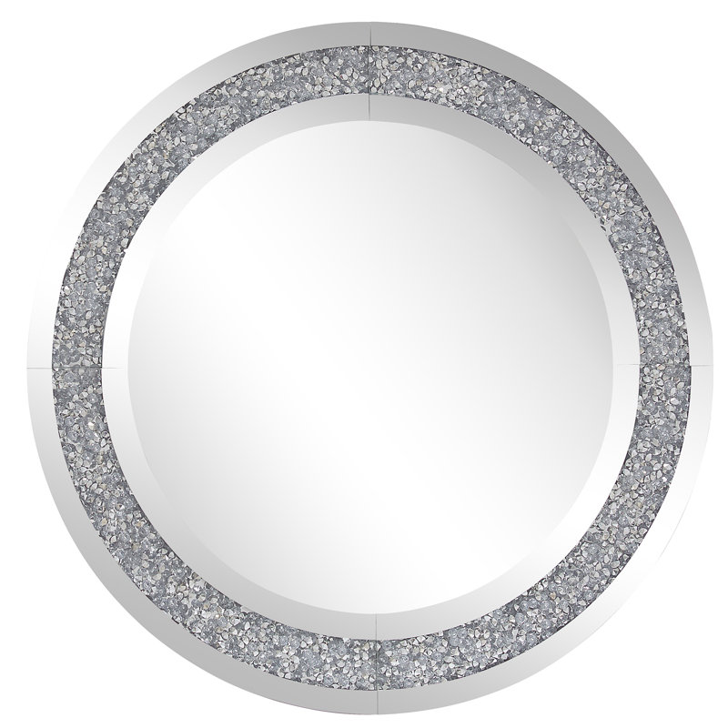 Roth Wood Flat Wall Mirror