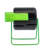 37 Gallons Plastic Outdoor Tumbler Composter with Latching Lid
