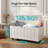 Plywood / Laminate Board Blanket Chest-129032367