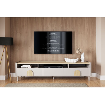 Sadeen Unfinished TV Stand for TVs up to 77"