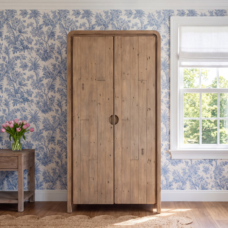 Nedra Solid Wood Armoire