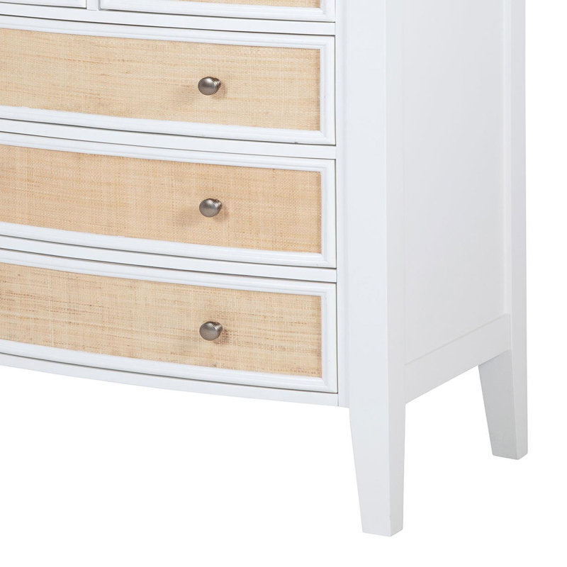 Commode 10 tiroirs blanche