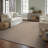 Brenly Brown Machine Washable Non-skid Rug-1582382870