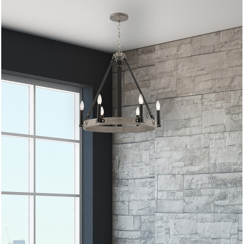 Lustre 6 lumières Plagido