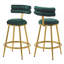 Ensemble de 2 tabourets de comptoir 27,65 po Modern-1943181182