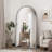 Iron Arch Retro Full Length Mirror With Supporting Feet-528715060