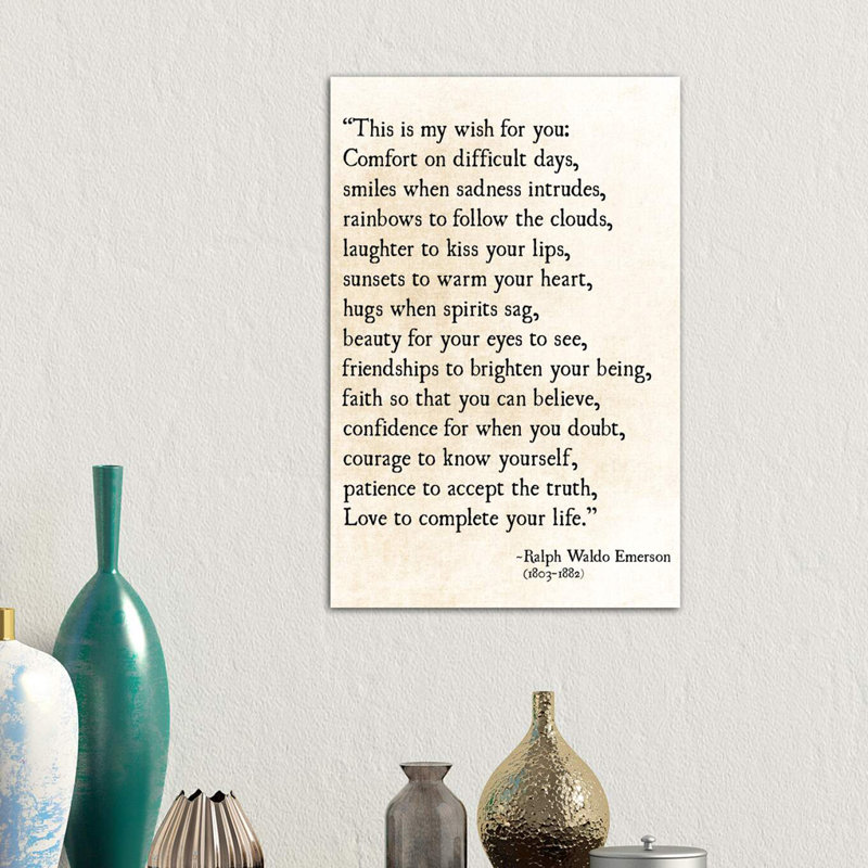 My Wish For You by Debbra Obertanec - Wrapped Canvas Print, 66.04 cm H x 45.72 cm W x 3.175 cm D