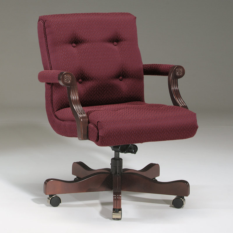 Executive Chair, Cordovan, Walnut, Included