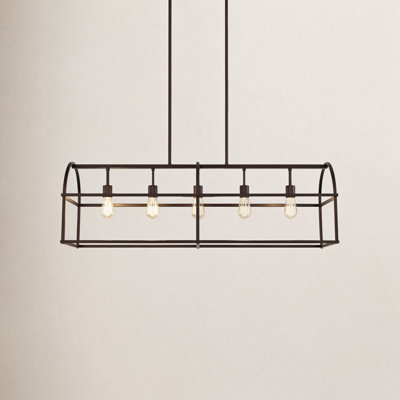 5 Light Dimmable Pendant