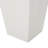 13.16" X 29.11" Matte White Outdoor Planter - Tapered Cast Stone, For Backyard Charm Allure-642454541