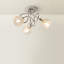 Donelson Glass Semi Flush Mount
