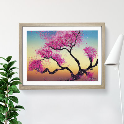 Wholesome Cherry Blossom Tree - Framed Print