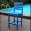 Ensemble de table de bar d'extérieur et de chaises sans accoudoirs pour la pelouse, pour la cour, au bord de la piscine