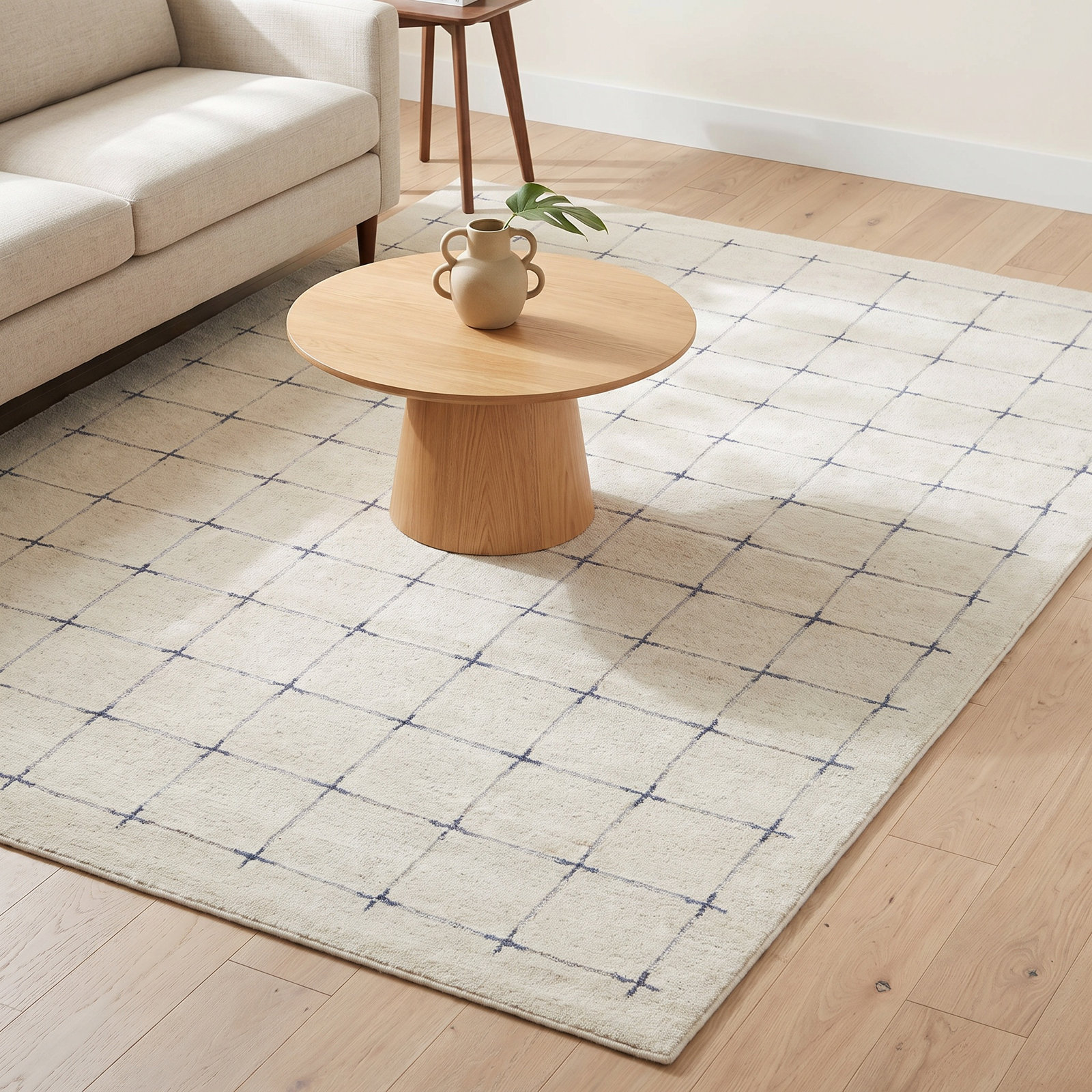 Mallory Hand-Woven Gray Geometric Rug, Rectangle 8' x 10'