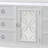 Ankara Dresser White