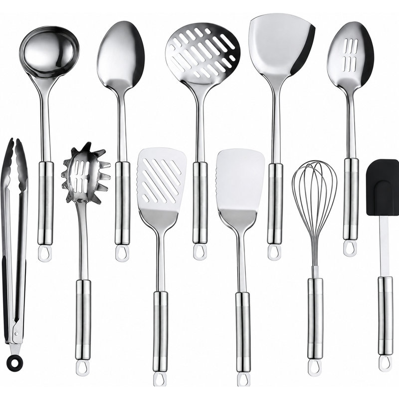 Cooking Utensils Set, 11PCS Stainless Steel