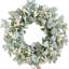 Couronne d'oreille pour agneaux - vert / blanc - 18 pouces, vigne avec baies blanches, décoration intérieure / extérieure