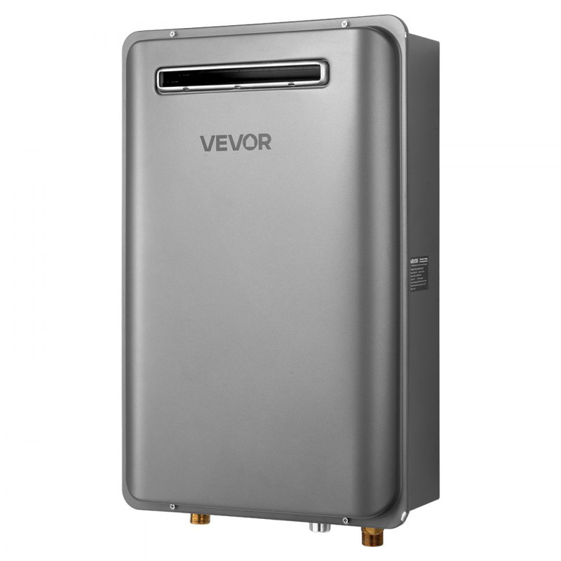Chauffe-eau sans réservoir à gaz avec contrôle de température intelligent 5,3 gallons 120000 BTU