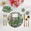 Sous-verres ronds en cuir noir Sabi Jungle-119015294