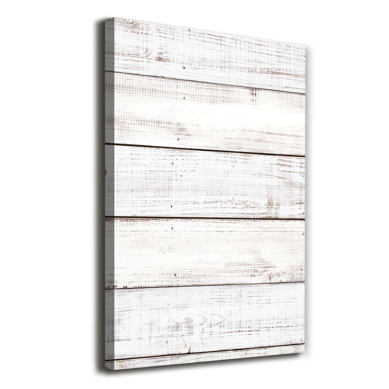 Wooden Wall - Wrapped Canvas Print