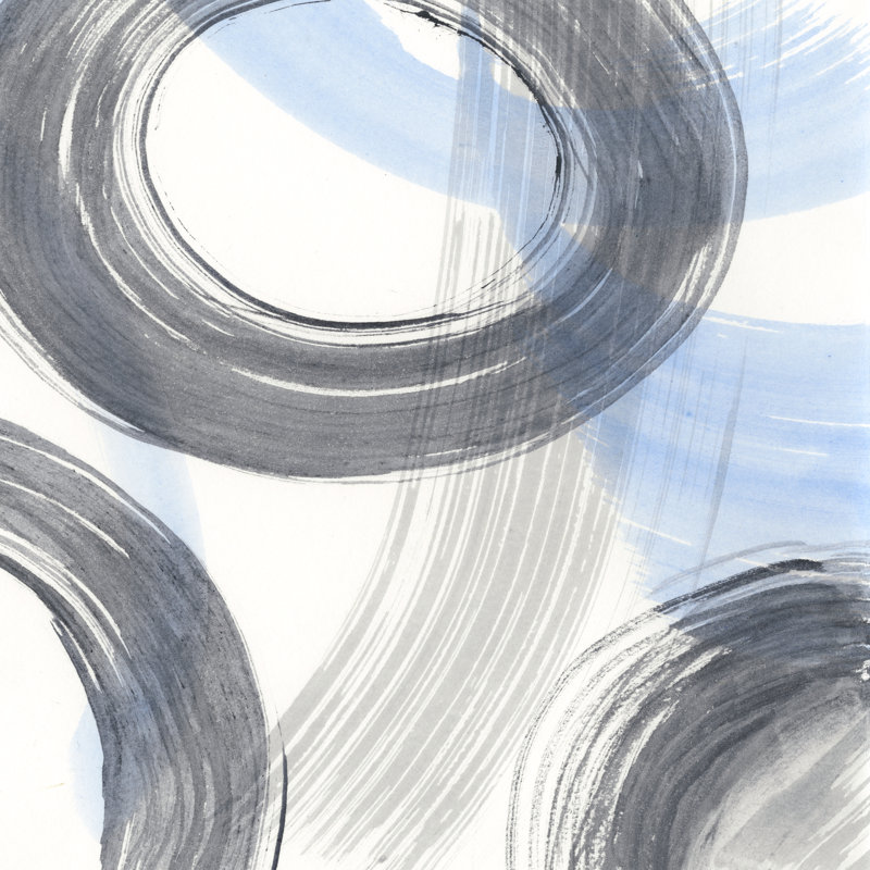 Twist And Turns II by Renée W. Stramel - Wrapped Canvas Painting, 51cm H x 51cm W