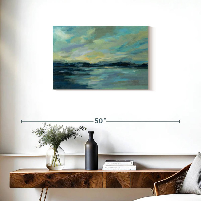 Gillard Indigo Sea I, H 20 po x l 30 po