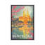 Spain-Barcelona 1 Piece Single Picture Frame and Floater Frame Wall Art on Canvas-650431525-650431582