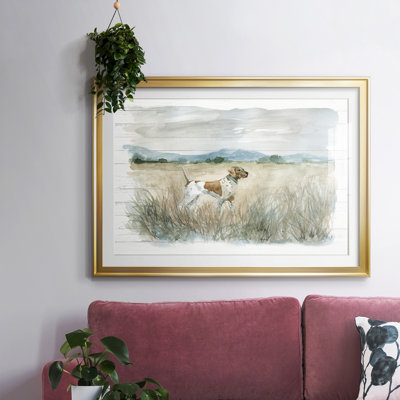 Wetland Lookout, reproduction d'art encadrée
