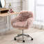 Chaise de bureau moderne en fausse fourrure-1483448025