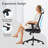 Tacroney Task Chair with Headrest