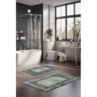 Ensemble de tapis de bain Eakly (2 pièces)