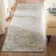 Desmondia Handmade Wool Aqua/Ivory Rug