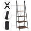 Roselyn 180.5 cm H x 60 cm W Iron Ladder Bookcase-629343789