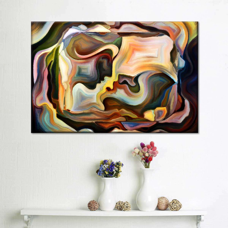 «Passionate Moment», reproduction d'art sur toile, L 32 po x H 48 po