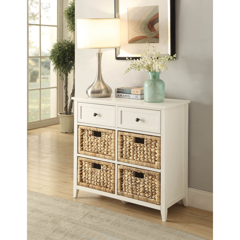 Torbert 30'' Console Table, White