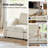 Terencio 128.5" Modern Storage Modular Sectional Sofa with Hassle-free Assembly -594482993