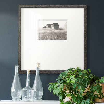 Neutre grange, photographie sur papier encadrée